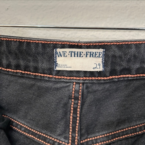 We The Free size 29 The Pacifica high rise slim straight leg jeans charcoal - Picture 9 of 12